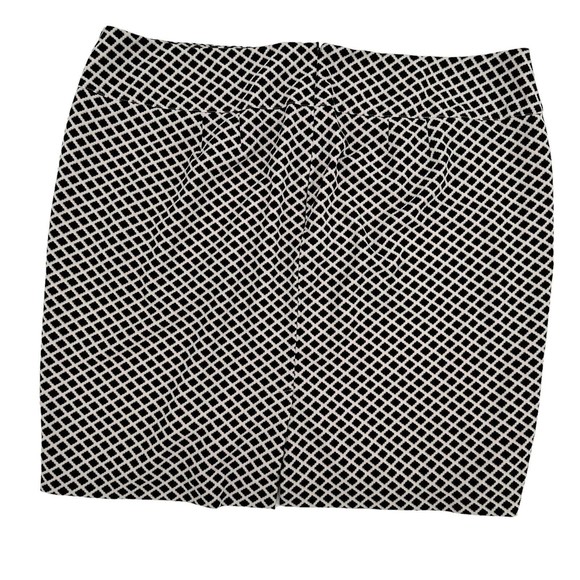 Lane Bryant Skirt Plus Size 26 Pencil Geometric Print Short Stretch - Picture 4 of 7